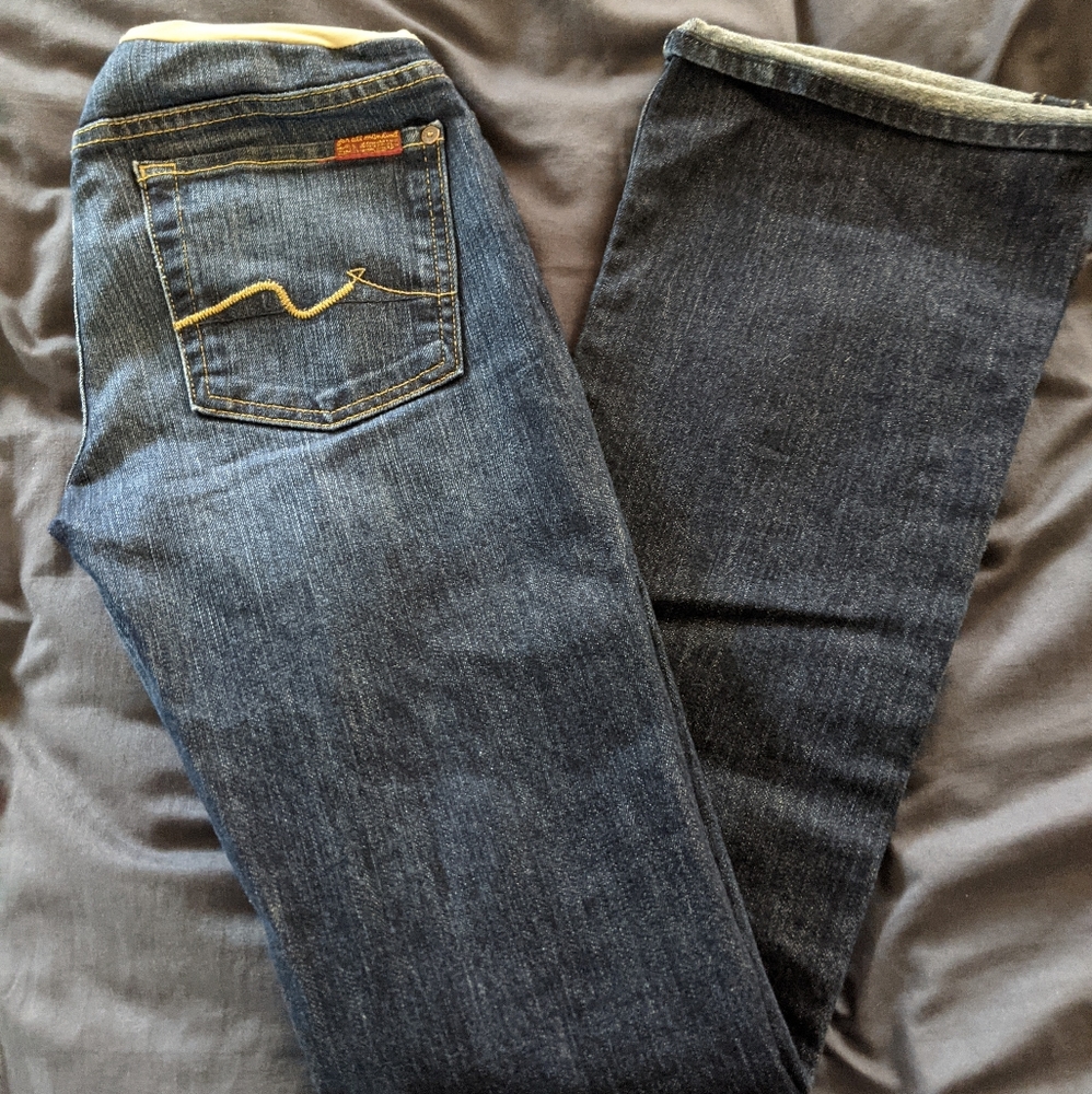 7 For all Mankind Maternity Jeans